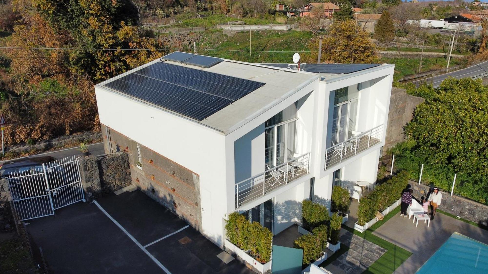 Casa A'Ispenza Apartman Santa Venerina Kültér fotó